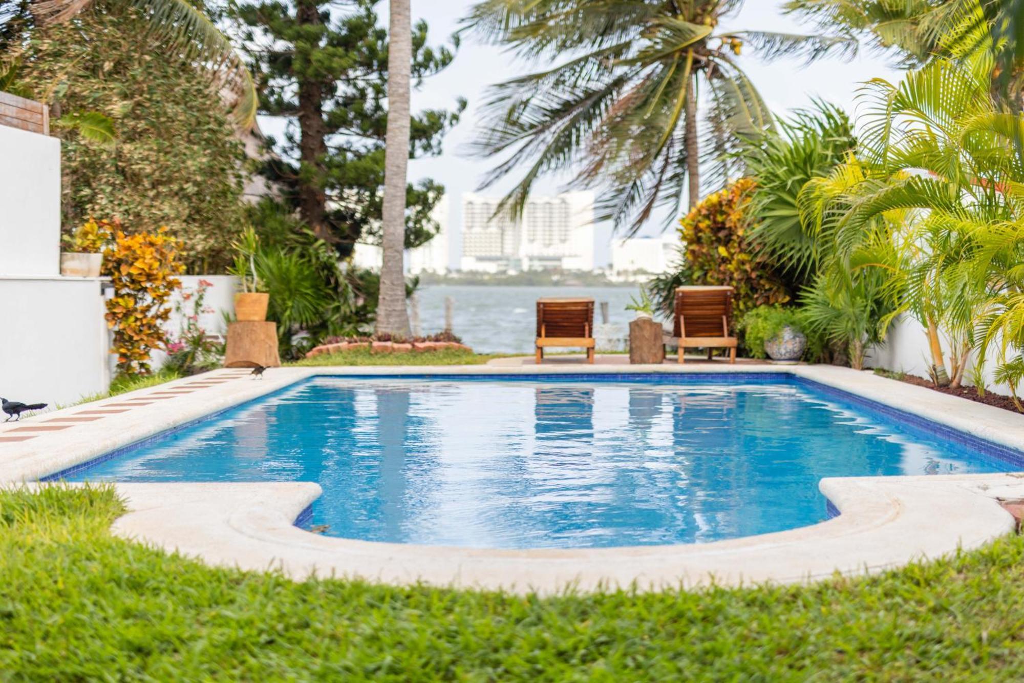 Magnifica Villa Palmeras Pok Ta Pok Zona Hotelera Канкун Екстериор снимка