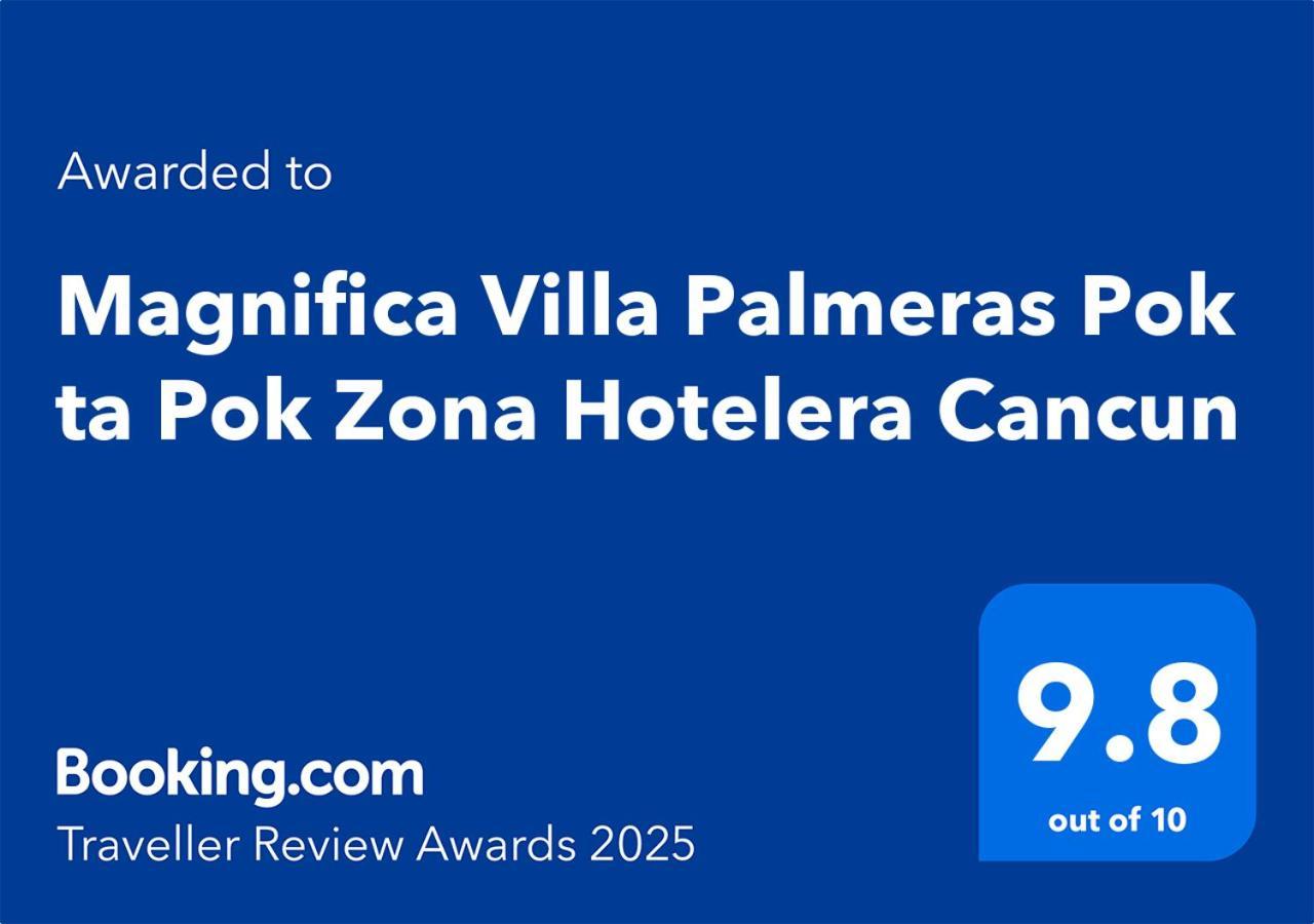 Magnifica Villa Palmeras Pok Ta Pok Zona Hotelera Канкун Екстериор снимка